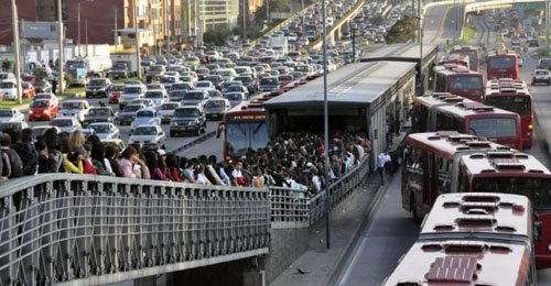 living in Bogotá