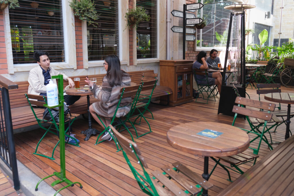 Bogotá reopening last September -- things were different then. Photo: Jared Wade
